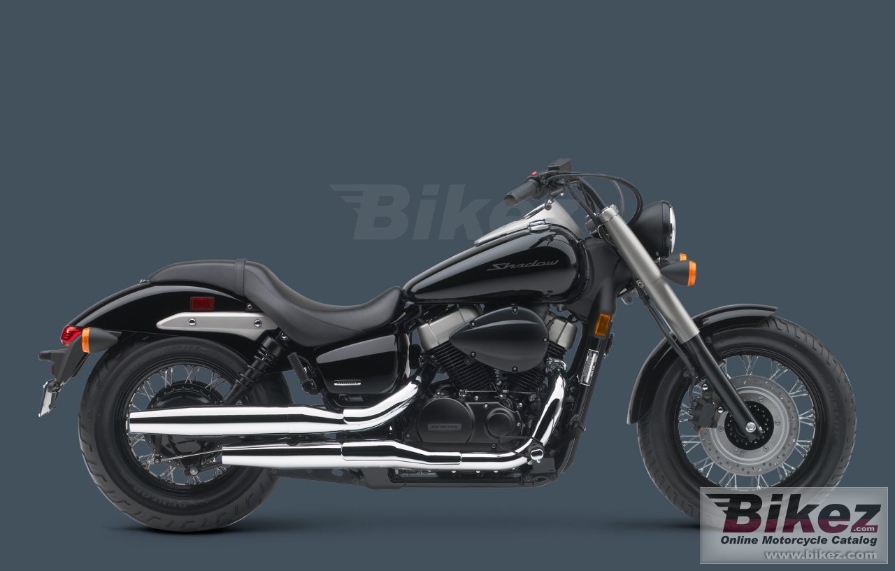 Big Honda 750 shadow phantom picture and wallpaper from Bikez.com